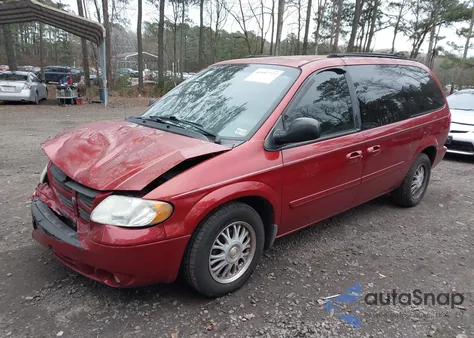 2005 Dodge Grand Caravan Sxt from USA, damaged, VIN 2D4GP44L45R448988